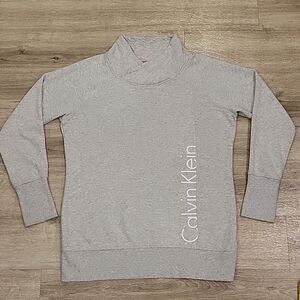 Calvin Klein Performance Grey Cotton Sweatshirt Size Large